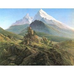 The Watzmann Painting Reproduction