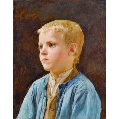 Portrait of a Boy Painting Reproduction