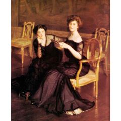 The Sisters Painting Reproduction