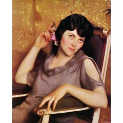 Pretty Girl Painting Reproduction