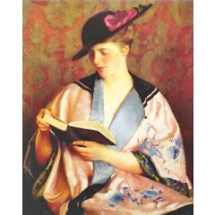 The Blue Book Painting Reproduction