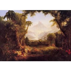 The Garden of Eden Painting Reproduction