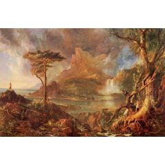 A Wild Scene Painting Reproduction