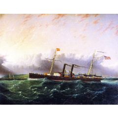 The S.S. Painting Reproduction