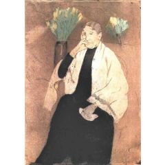 Portrait of the Artist’s Mother Painting Reproduction