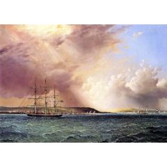 View of Nassau Painting Reproduction