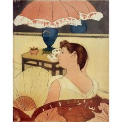 The Lamp Painting Reproduction