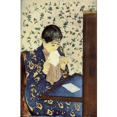 The Letter Painting Reproduction