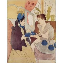 The Visit Painting Reproduction