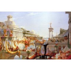 The Course of Empire 3, Consummation Painting Reproduction
