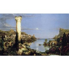 The Course of Empire 5, Desolation Painting Reproduction