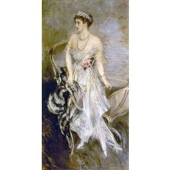 Mrs. Leeds, later Princess Anastasia of Greece, and Denmark Painting Reproduction