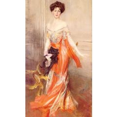 Portrait of Elizabeth Wharton Drexel Painting Reproduction