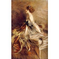 Portrait of Princess Marthe-Lucile Bibesco Painting Reproduction