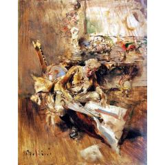 The Art Connoisseur Painting Reproduction