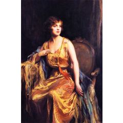 Miss Irene Hirst, later the Hon. Mrs Rose Painting Reproduction