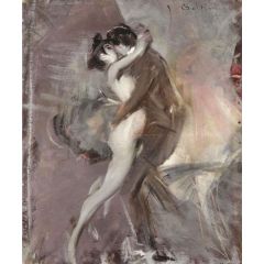 The Couple Painting Reproduction