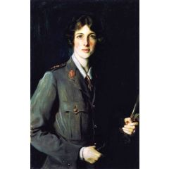 The Marchioness of Londonderry, née the Hon. Edith Chaplin Painting Reproduction