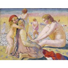 Enfant au bonnet rouge Painting Reproduction