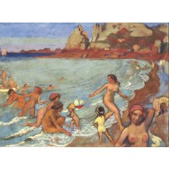 Jeux de Galatée à Trestrignel Painting Reproduction