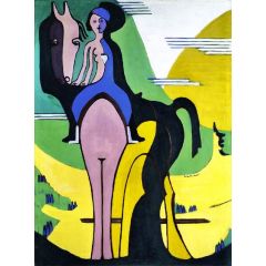 The Rider Painting Reproduction