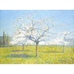 Les Amandiers Painting Reproduction