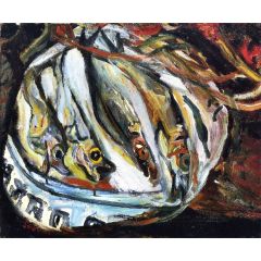 Still LIfe with Fish Painting Reproduction