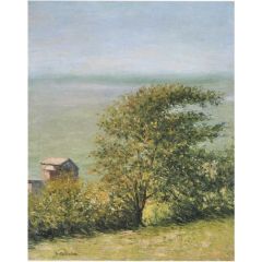 The Sea at Villerville Painting Reproduction