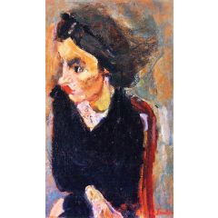 Woman in Profile, also known as Portrait of Madame Tennent Painting Reproduction