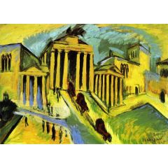 The Brandenberg Gate, Berlin Painting Reproduction