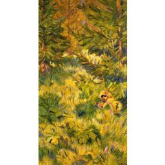 Study in Green Painting Reproduction