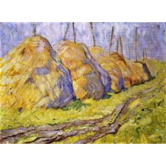 Reed-Stacks Painting Reproduction