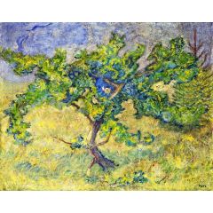 Little Oak Tree Painting Reproduction