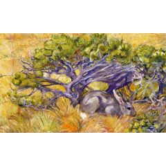 Wild Rabbit Painting Reproduction
