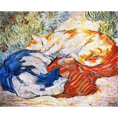 Cats Painting Reproduction