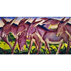 Donkey Frieze Painting Reproduction