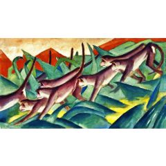 Monkey Frieze Painting Reproduction