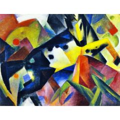 Jumping Horse, also known as Picture with Horse Painting Reproduction