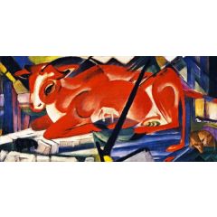 The World-Cow, also known as Bos Orbis Mundi Painting Reproduction
