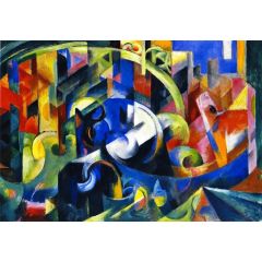 Cattle, also known as Picture with Cattle Painting Reproduction