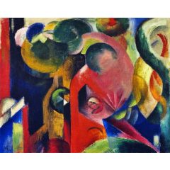 Small Composition III Painting Reproduction