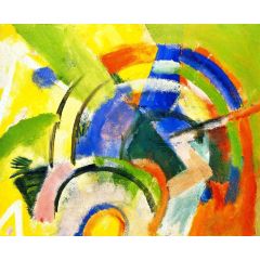 Small Composition IV Painting Reproduction