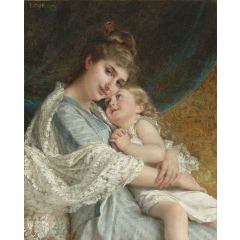 A Tender Embrace Painting Reproduction