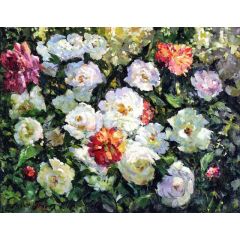Peonies Painting Reproduction