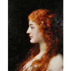 Contemplation Painting Reproduction