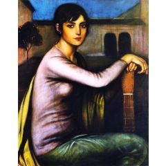 Tristeza Andaluza, also known as Melancholy Painting Reproduction
