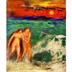 Adam and Eve Painting Reproduction
