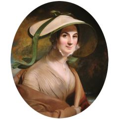 Mrs. George Lingen Painting Reproduction
