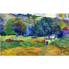 The Little Valley Painting Reproduction