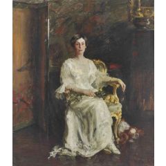 Mrs. Eldridge Reeves Johnson Painting Reproduction